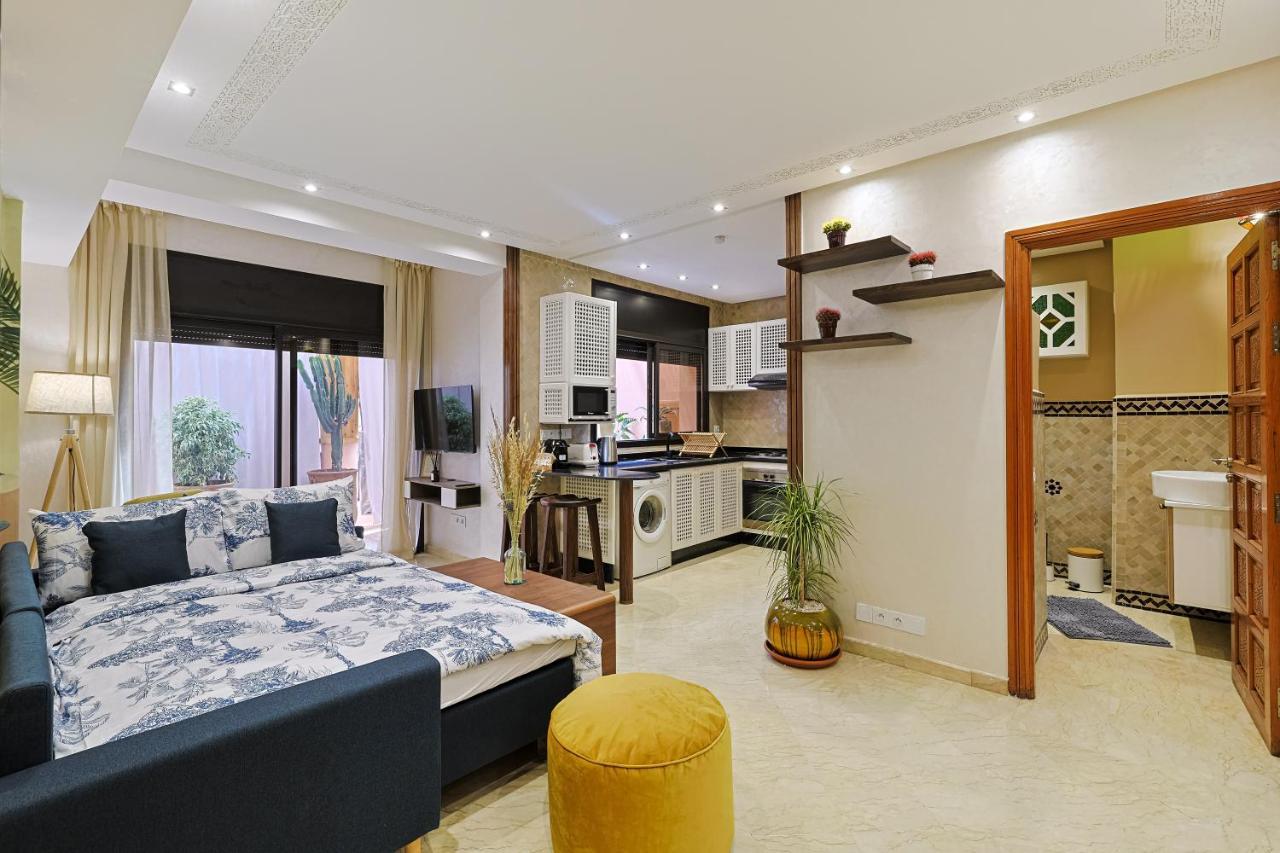 Oasis - Appartement Authentique A Gueliz Маракеш Екстериор снимка