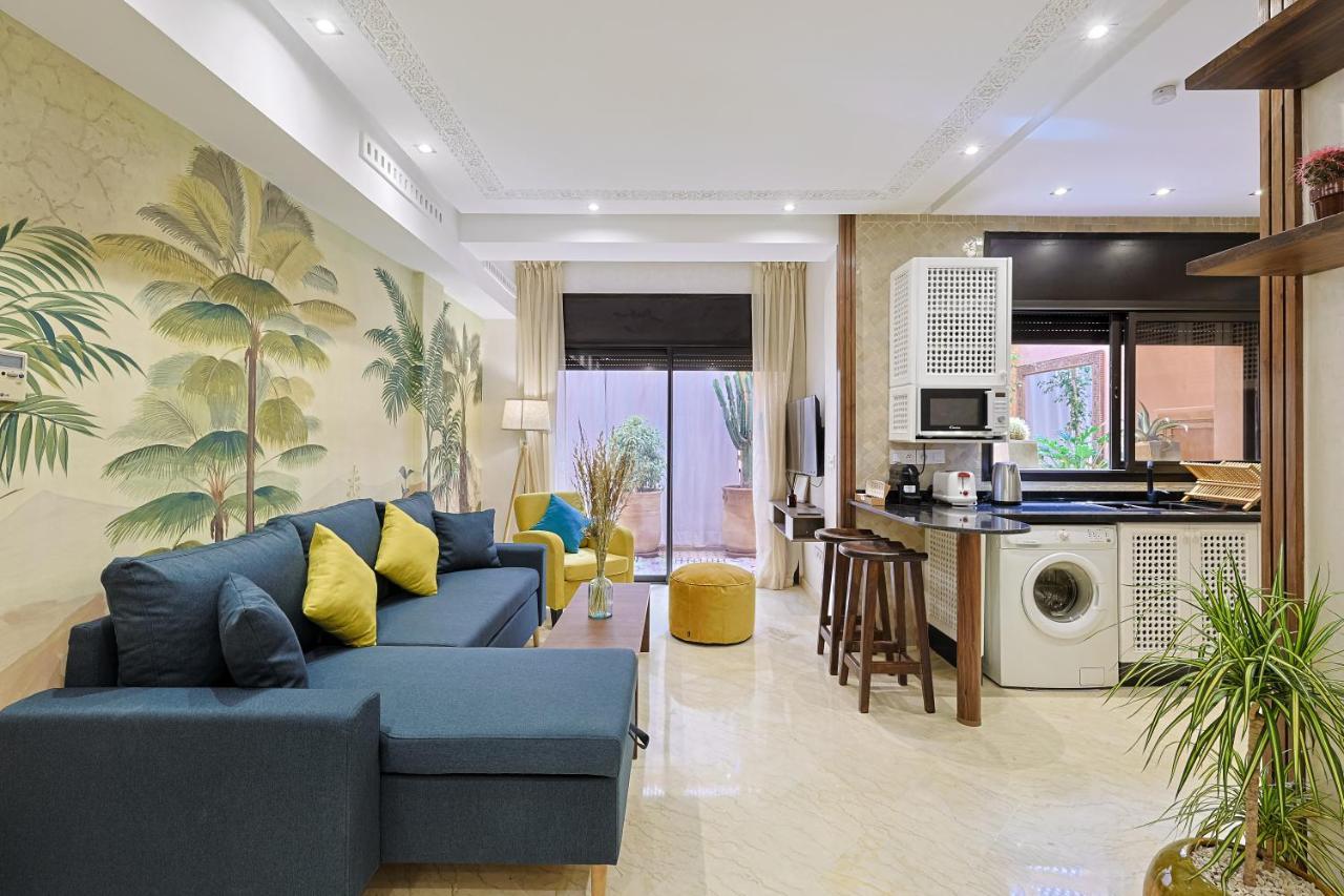 Oasis - Appartement Authentique A Gueliz Маракеш Екстериор снимка
