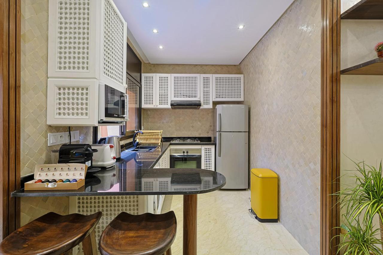 Oasis - Appartement Authentique A Gueliz Маракеш Екстериор снимка