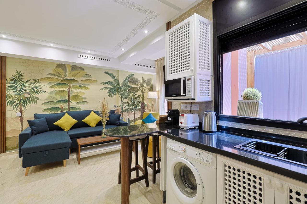 Oasis - Appartement Authentique A Gueliz Маракеш Екстериор снимка