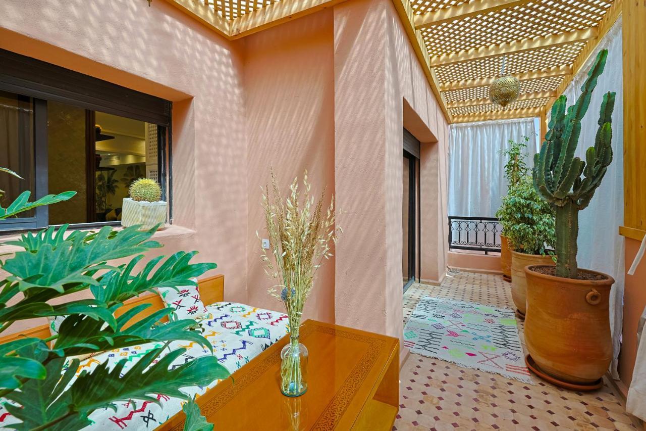 Oasis - Appartement Authentique A Gueliz Маракеш Екстериор снимка