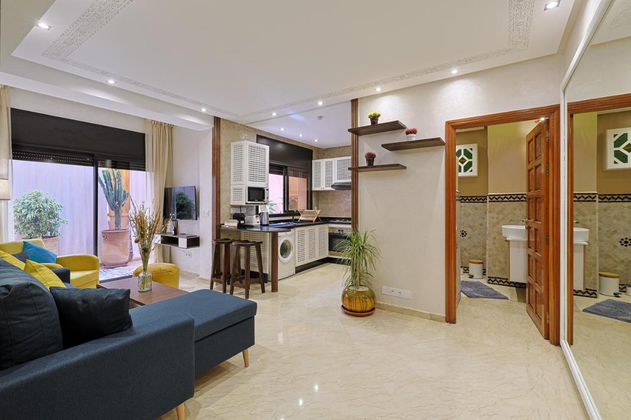 Oasis - Appartement Authentique A Gueliz Маракеш Екстериор снимка